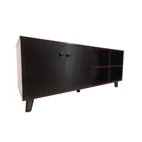 Rack Tv 50 Galano Negro - Wengue Mi Casa