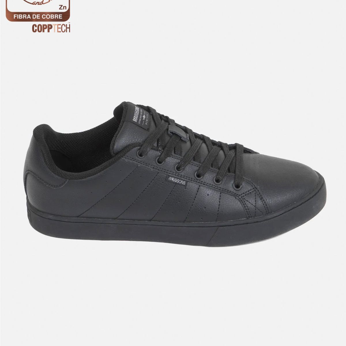 MAUI AND SONS - Zapatilla Escolar RULA Juvenil Negro Maui and Sons