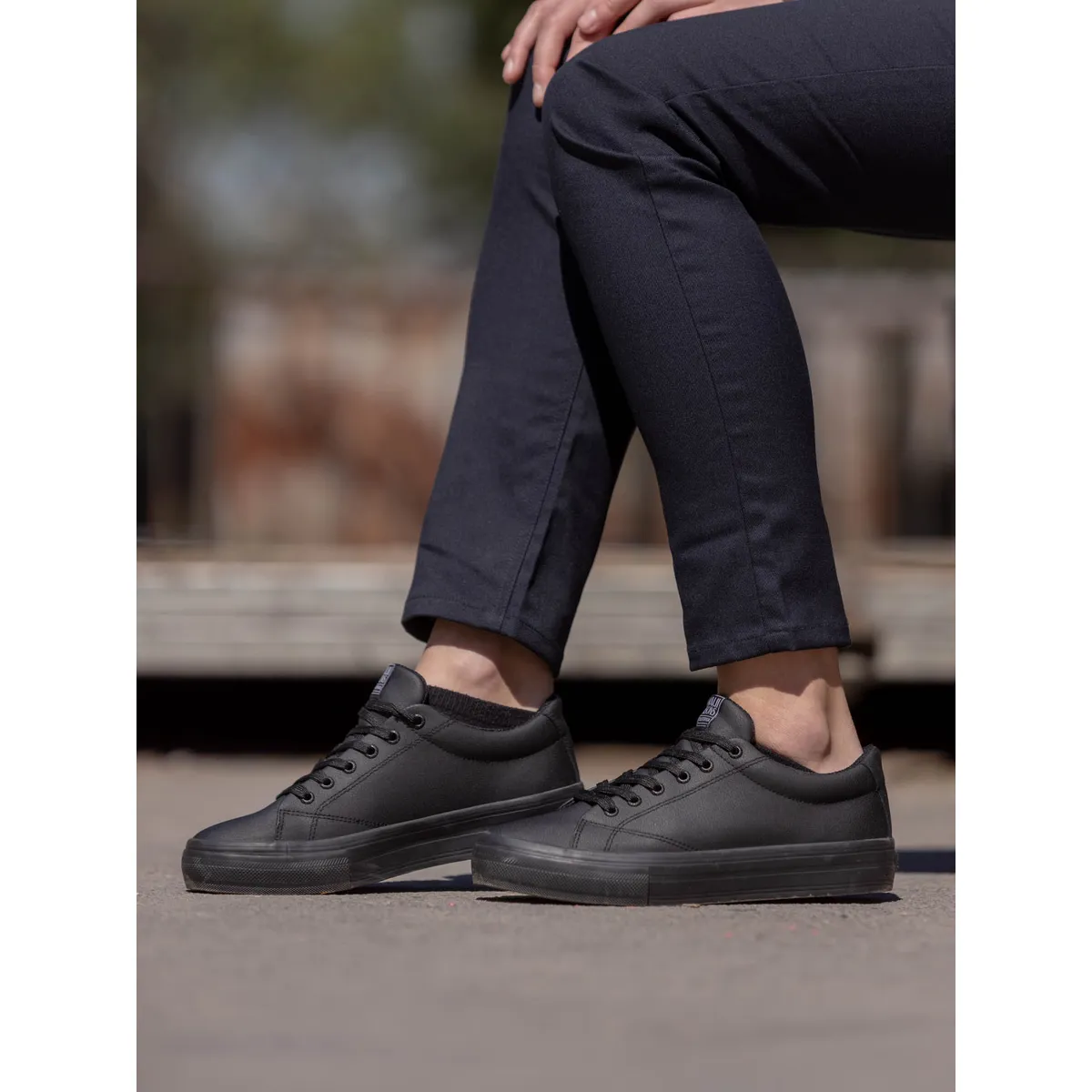 MAUI AND SONS - Zapatilla Escolar KAMAOLE Mujer Negro Maui and Sons