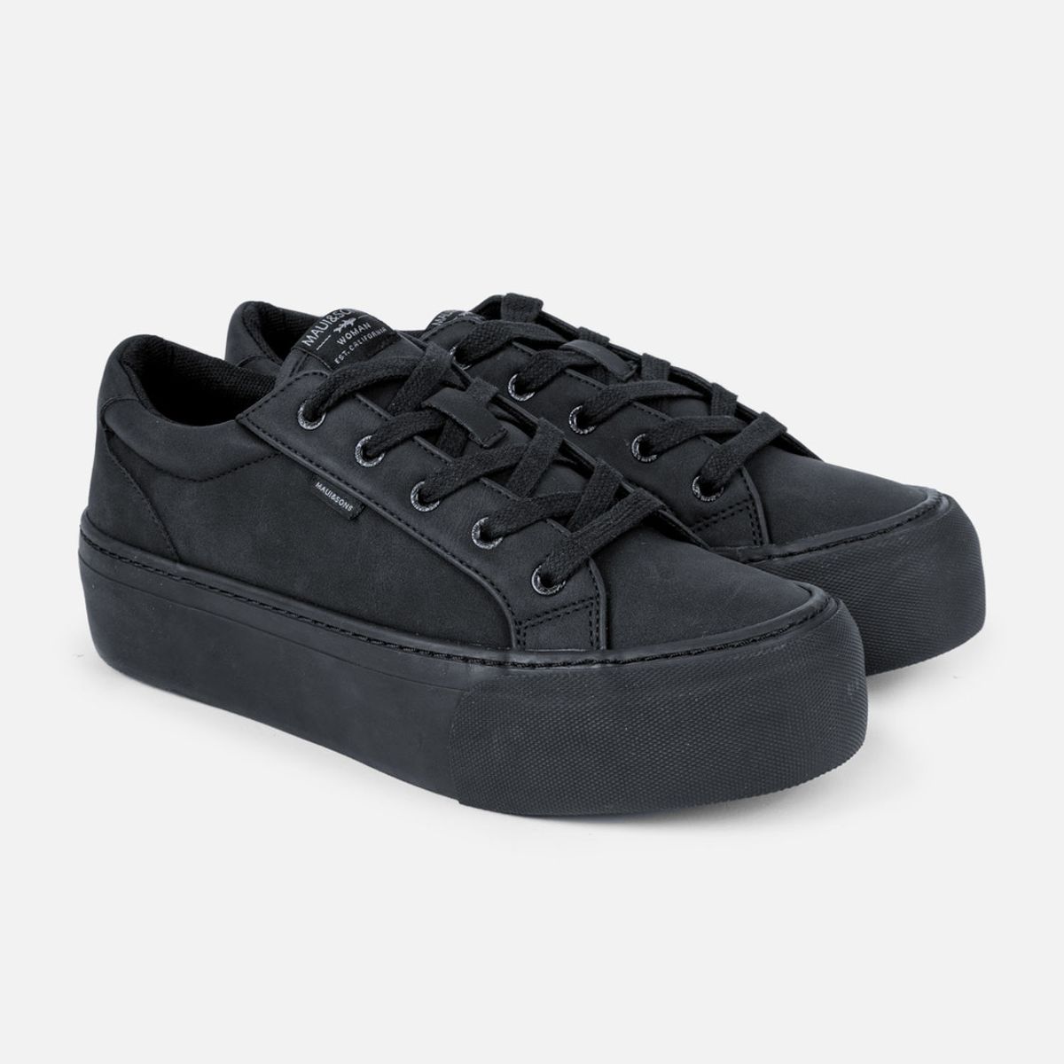 MAUI AND SONS - Zapatillas Escolar Mujer Negro Maui and Sons