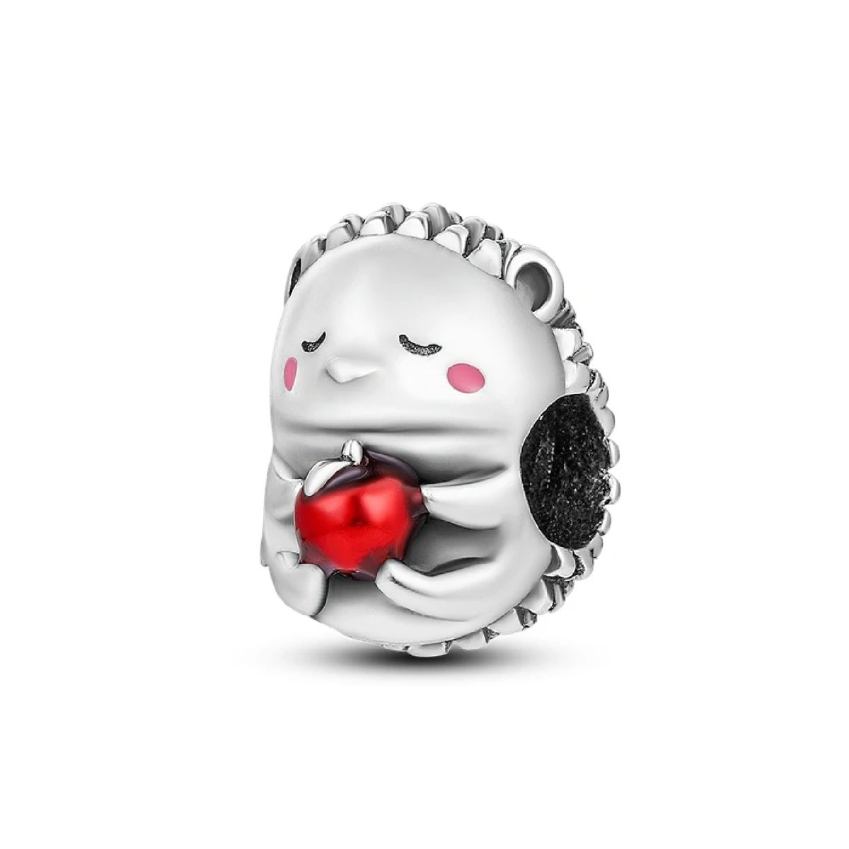 SILVER HEART - Charm Erizo en Plata Fina 925 SILVER HEART