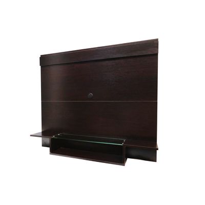Imagen 2 del producto Panel Rack Tv 55 Elegant Wengue Con Vidrio Mi Casa