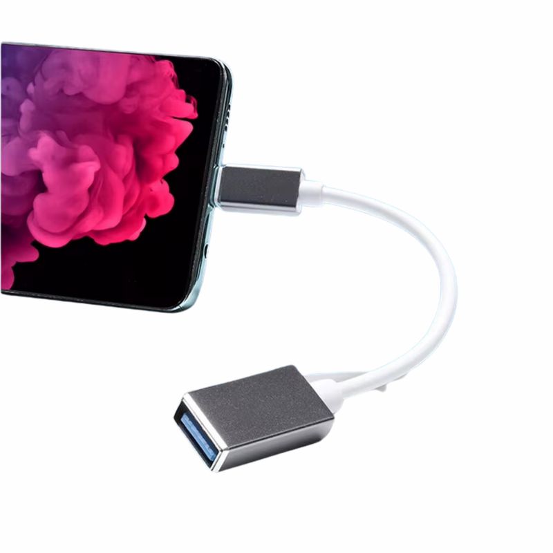 GENERICO - Cable Otg Tipo C A Entrada Usb Para Celulares Y Tablets