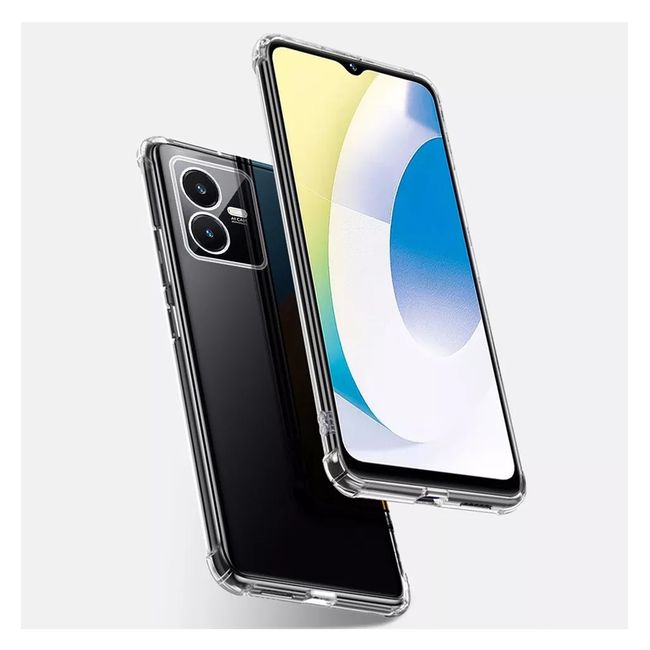 GENERICO - Carcasa Para Vivo Y22s Transparente con Proteccion en Camara