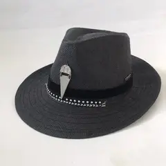 SANTA PECADORA - Sombrero Black Phuket negro