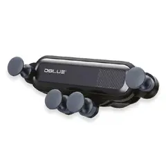 DBLUE - Soporte Para Telefono Celular Ajustable 360° Negro