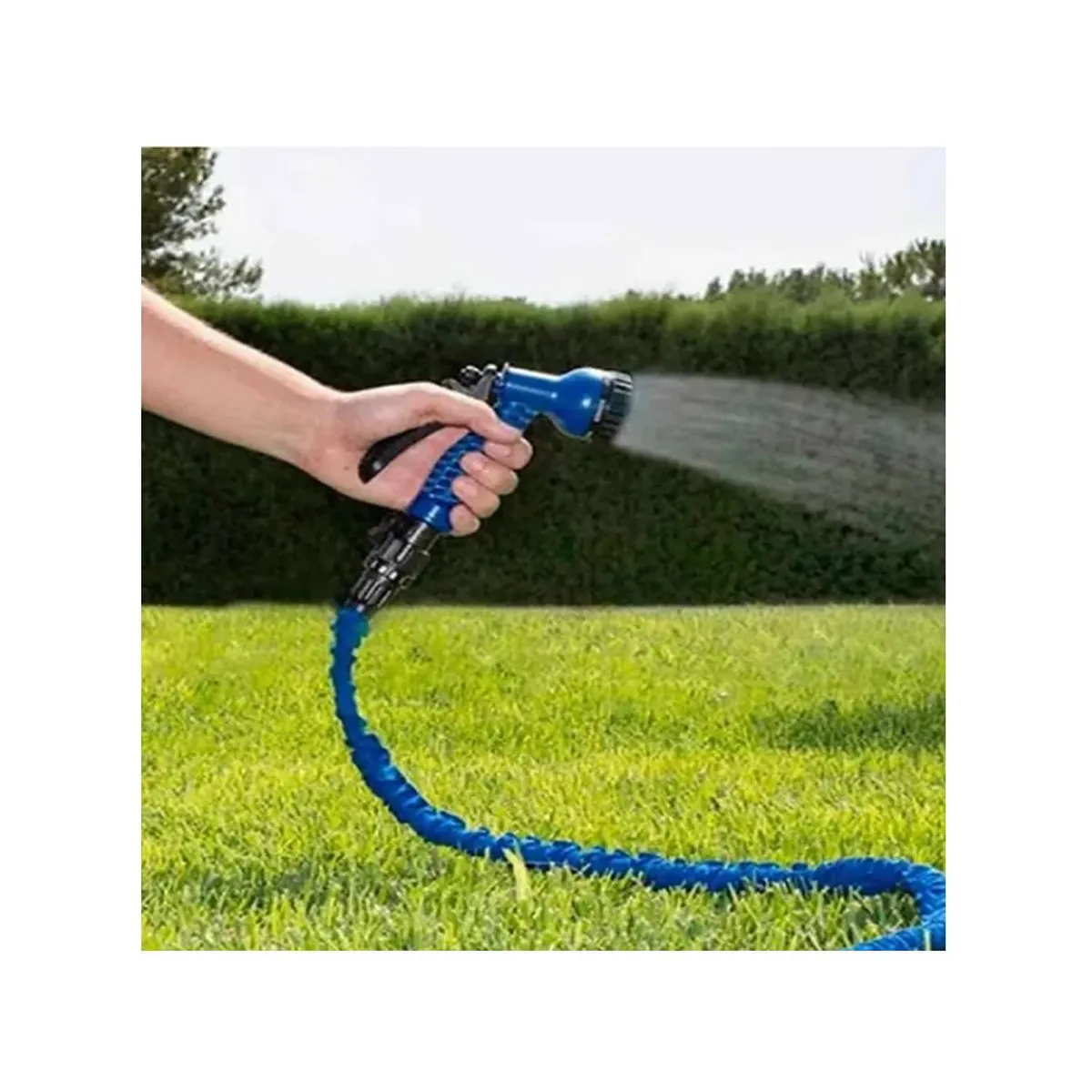 GENERICO - Manguera Retráctil Expandible 15 Metros Jardin Hogar