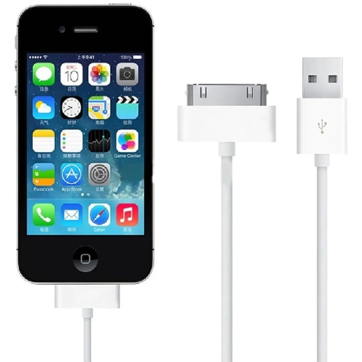 IRM - Cable Compatible Con iPhone 3g 3gs iPod iPhone 4 4s iPad 2 3