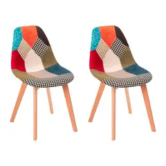 GLOBAL LATIN GROUP - Pack 2 Silla Eame Color Variado