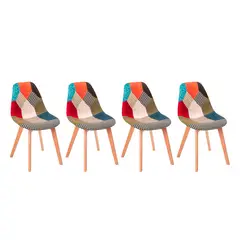 GLOBAL LATIN GROUP - Pack 4 Sillas Eames