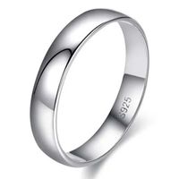 Anillo Argolla Joya Plata 925 Matrimonio Boda compromiso Parejas