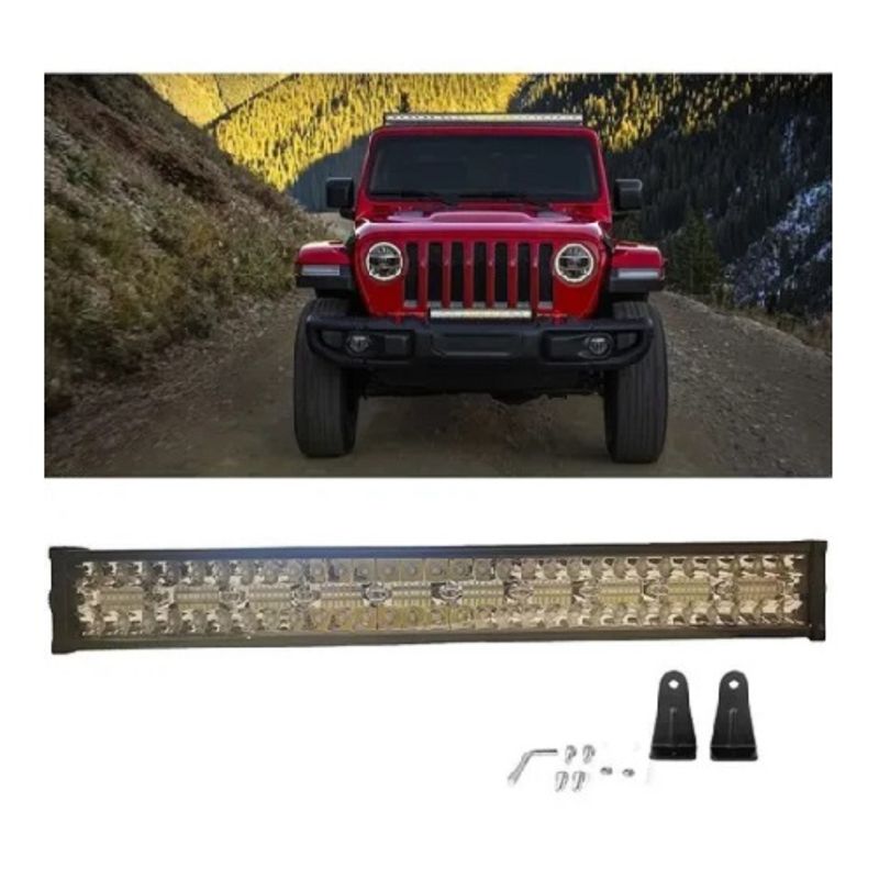 GENERICO - Luz Barra Led 390w Neblinero 4x4 Spot+flood / 003195