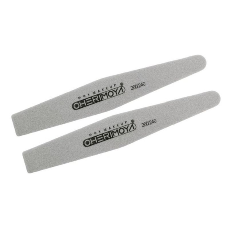 CHERIMOYA - Limas Sponge 200/240 Para Uñas Pack 2 Unidades Cherimoya