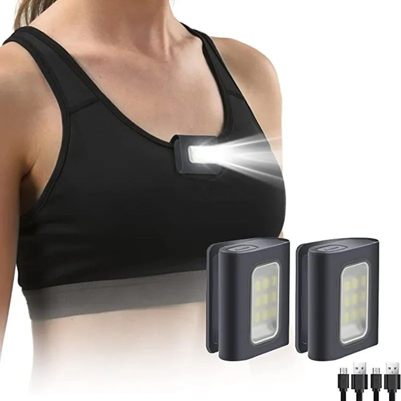 GENERICO - Linterna Multifuncional Mini LED Clip Magnético Running