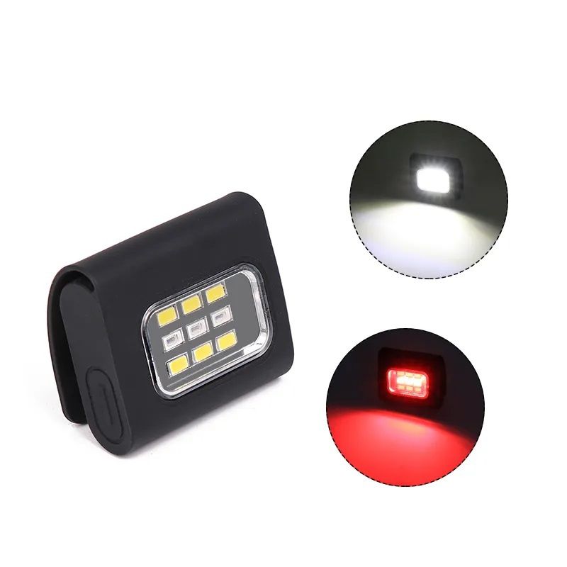 GENERICO - Linterna Multifuncional Mini LED Clip Magnético Running