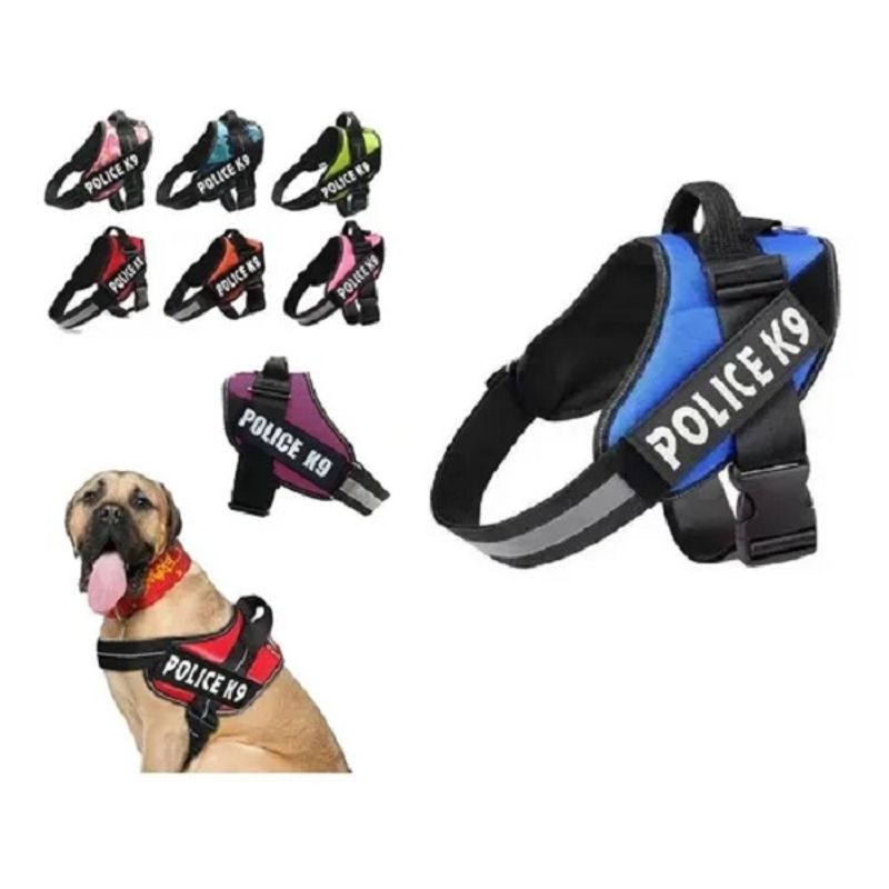 GENERICO - Arnes Police K9 Reforzado Perros Medianos Grandes Xl 262113