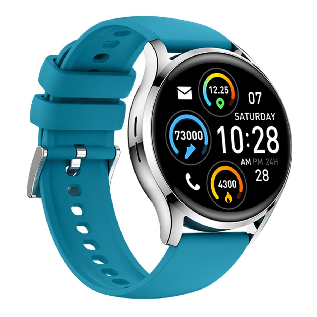 GENERICO - Reloj Inteligente Smartwatch Bluetooth Sports Fitness 24 Modos Full HD Notificaciones IOS Android