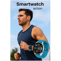 Reloj Inteligente S37 Llamadas Bluetooth Compatible con iOS y Android Salud y Deporte