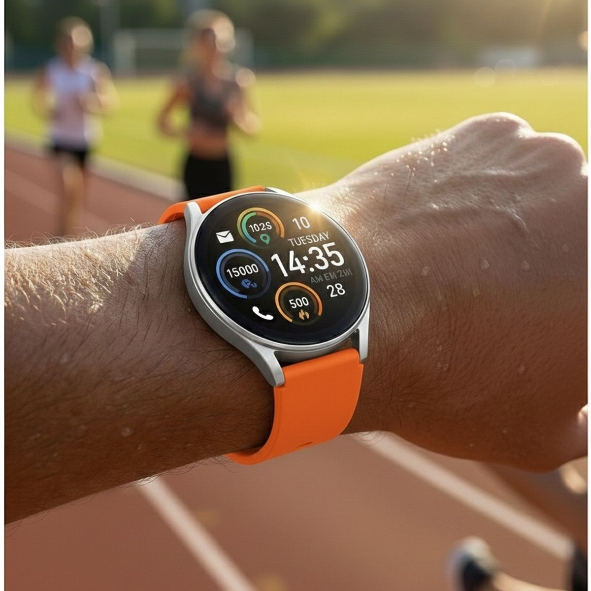 GENERICO - Smartwatch Reloj Inteligente Salud Avanzado Compatibilidad Universal Notificaciones Deporte IP68
