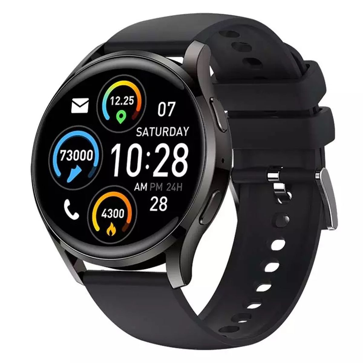 GENERICO - Smartwatch Bluetooth Resistencia al Agua 7 días uso continuo Notificaciones Compatible IOS Android