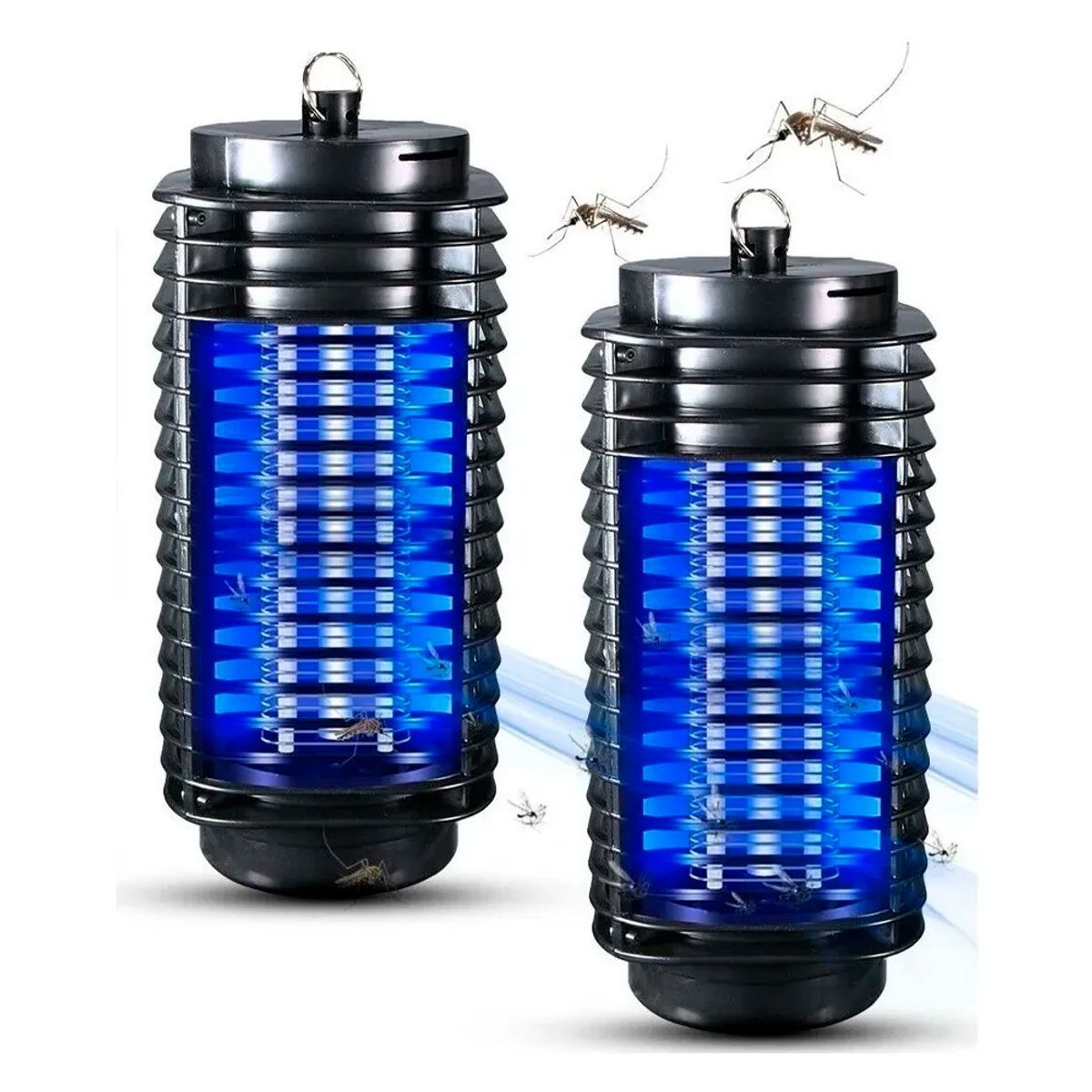 GENERICO - Set X2 Lampara Mata Zancudos Lampara Anti Mosquitos Lamparas