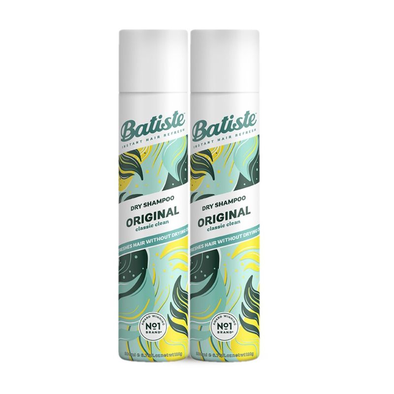 BATISTE - Shampoo Seco Pack 2 Batiste 200ml Original