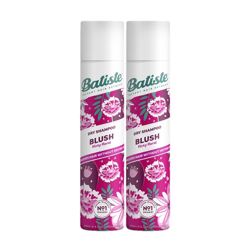 BATISTE - Shampoo Seco Pack 2 Batiste 200ml Blush