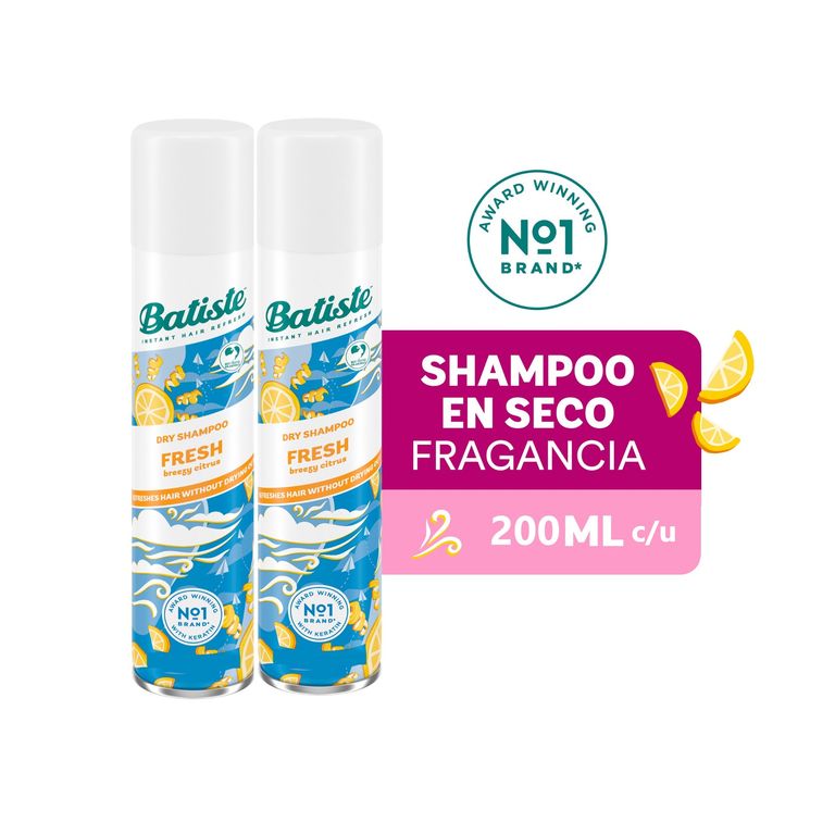 Shampoo Seco Pack 2 200ml Fresh ...
