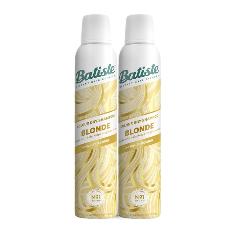 BATISTE - Shampoo en Seco Pack 2 Batiste 200ml Brilliant Blonde