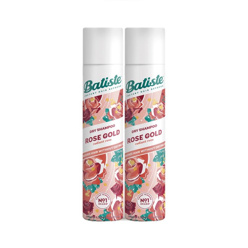 BATISTE - Shampoo Seco Pack 2 Batiste 200ml Rose Gold