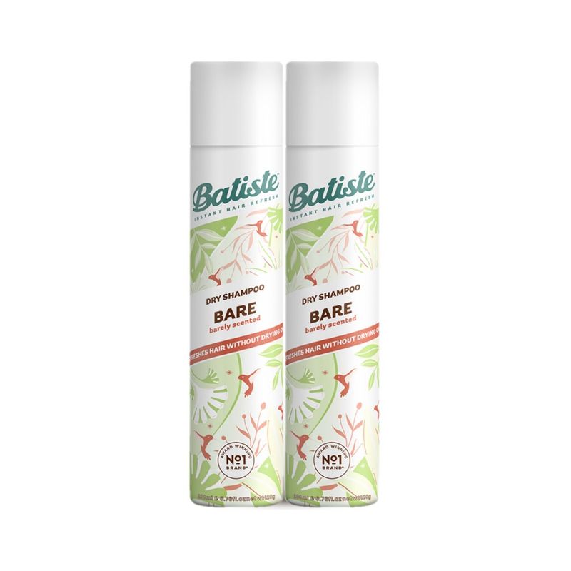 BATISTE - Shampoo Seco Pack 2 Batiste Pack 2 Batiste 200ml Bare