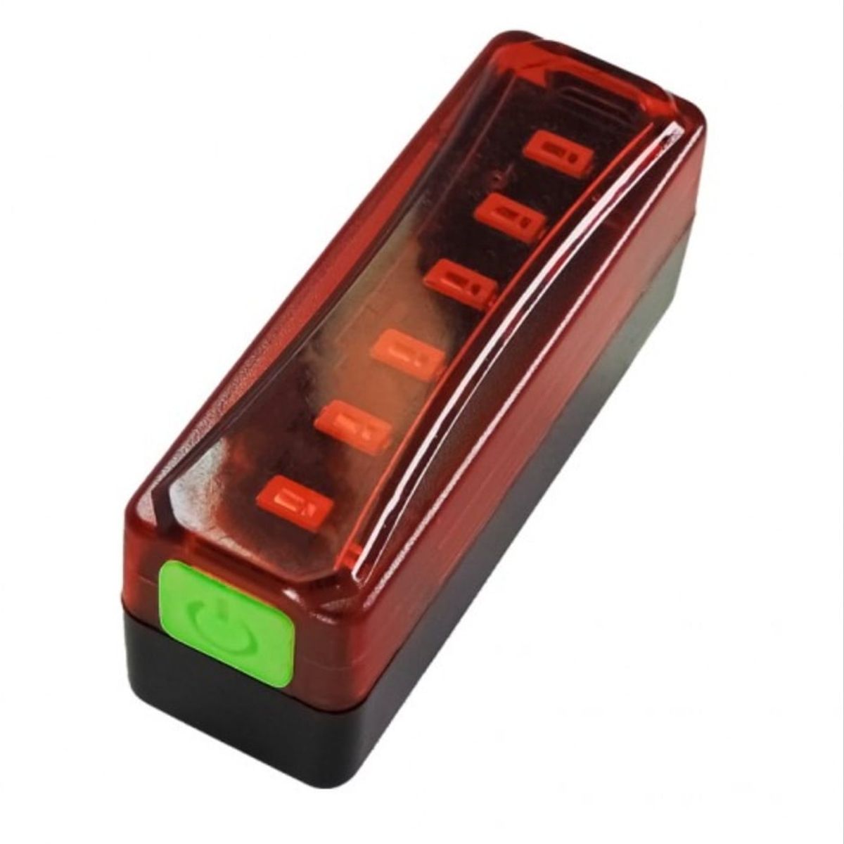 GENERICO - Luz trasera para bicicletas y scooters roja