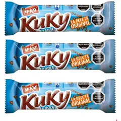 MCKAY - Pack 3 Galleta Chip Kuky® Clásica 120g
