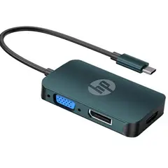 HP - Adaptador Tipo C a HDMI / VGA / Display Port DHC-CT200