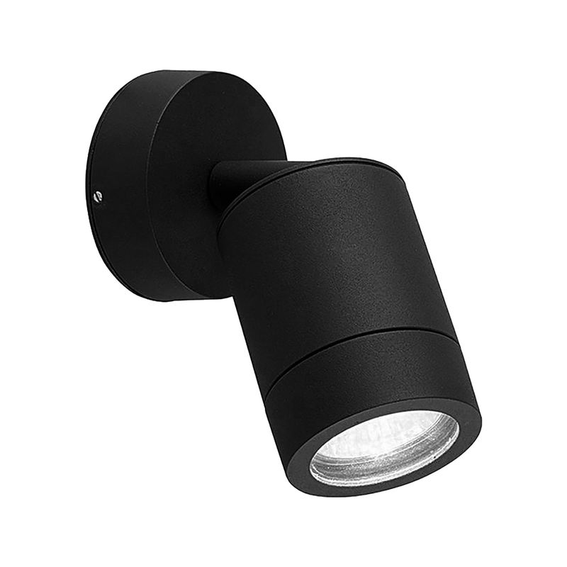 LED STUDIO - APLIQUÉ LED STUDIO DIRIGIBLE IP44 NEGRO S/AMP GU10