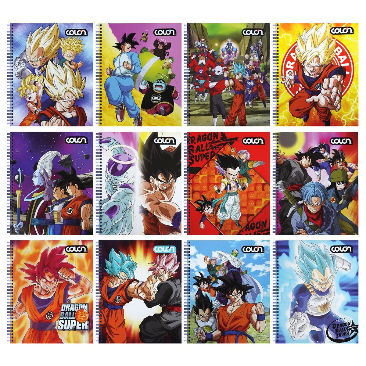 COLON - Cuaderno Universitario Colon Dragon Ball 100hj x 10 ud