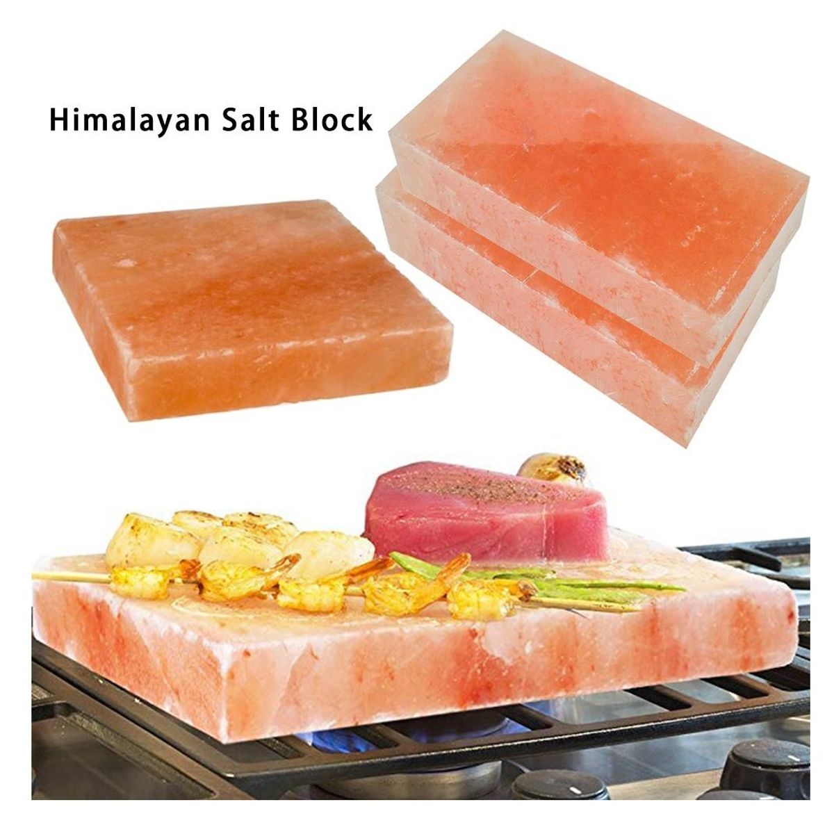 GENERICO - Tabla De Sal Himalaya Plancha De Sal Tabla Gourmet Himalaya.