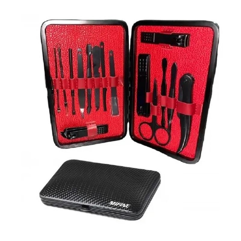 GENERICO - Set Manicure Set Pedicure Corta Cuticulas Corta Uñas Kit Uña