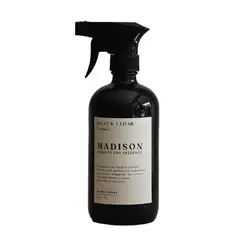 MADISON - Home Spray 500 Ml Black Cedar Ámbar - Negro