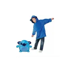 GENERICO - Poleron Peluche Infantil Capucha Diseño Mascotas