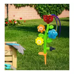 UNIVERSAL - JUGUETE CON ASPERSOR DE AGUA PARA NIÑOS FLORES