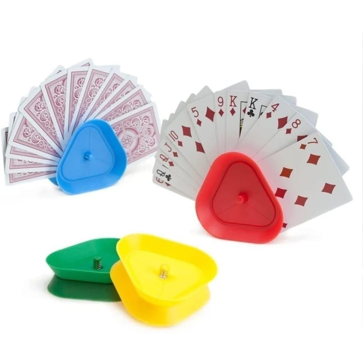 VADELL - Porta Naipes de mano 4 unidades