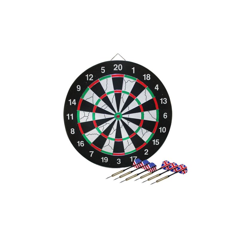VADELL - Tiro al blanco 45 cm de diámetro con dardos Metálicos