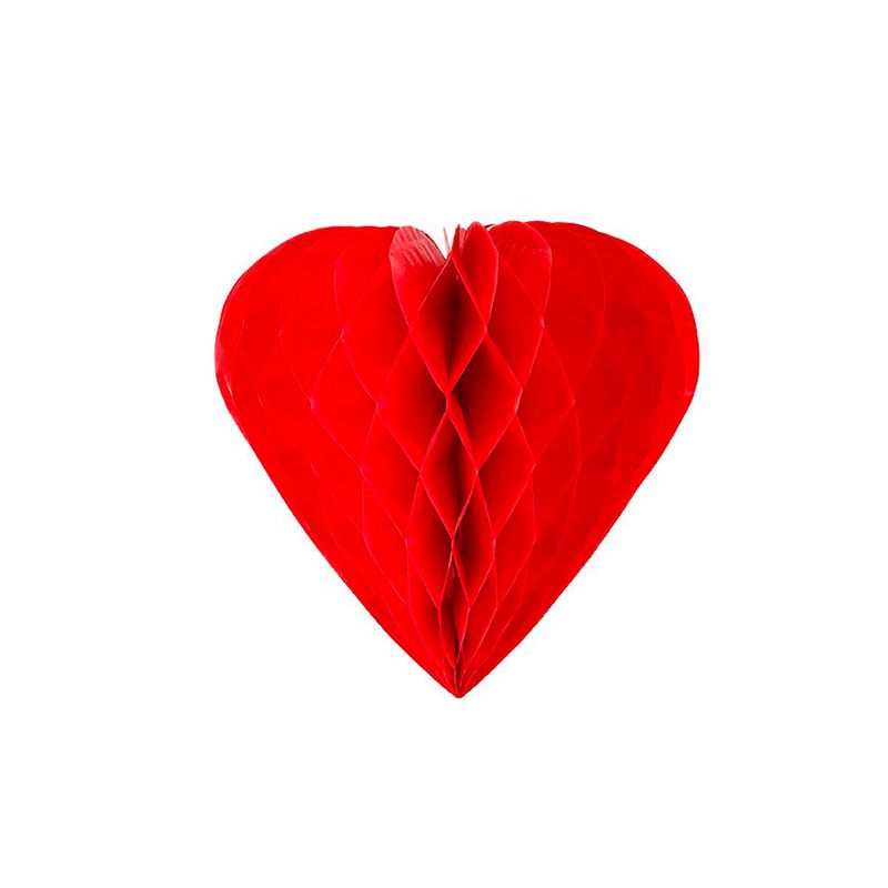 BIG PARTY - Set Adorno 25 cm Corazon Rojo San Valentin Big Party