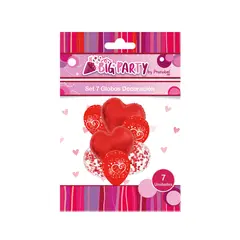 BIG PARTY - Set 7 Globos San Valentin