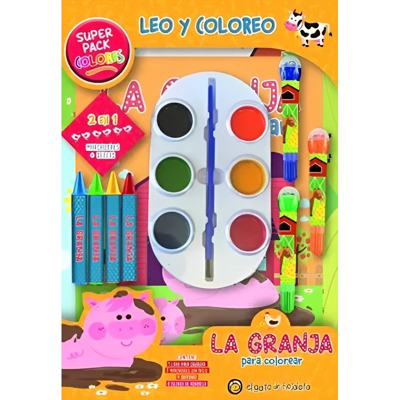 TOP10BOOKS - LIBRO LA GRANJA PARA COLOREAR /322