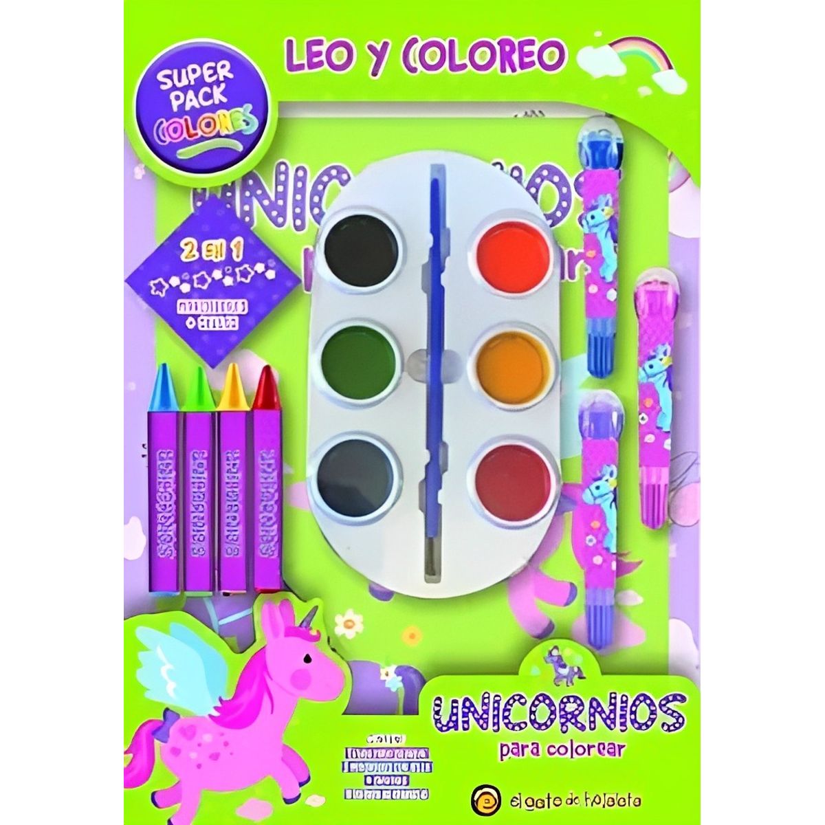 TOP10BOOKS - LIBRO Unicornios Para Colorear - Unicornios Para Colorear