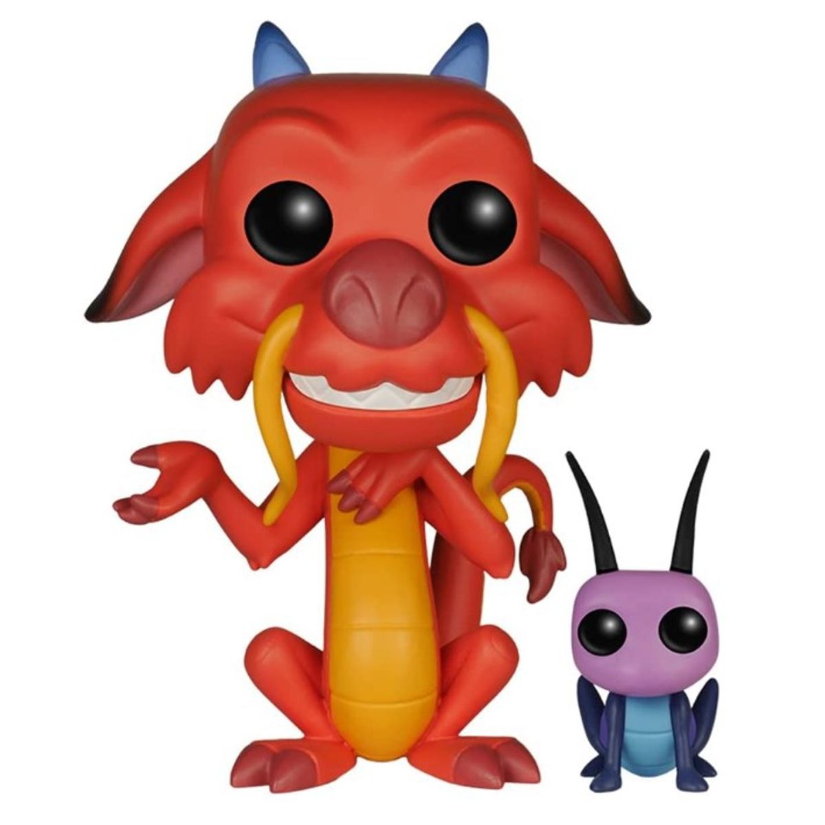 FUNKO - Funko Pop Disney Mulan Mushu y Grillo 167