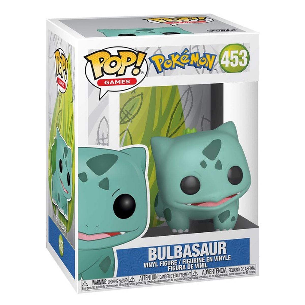 FUNKO - Funko Pop Pokemon Bulbasaur 453-