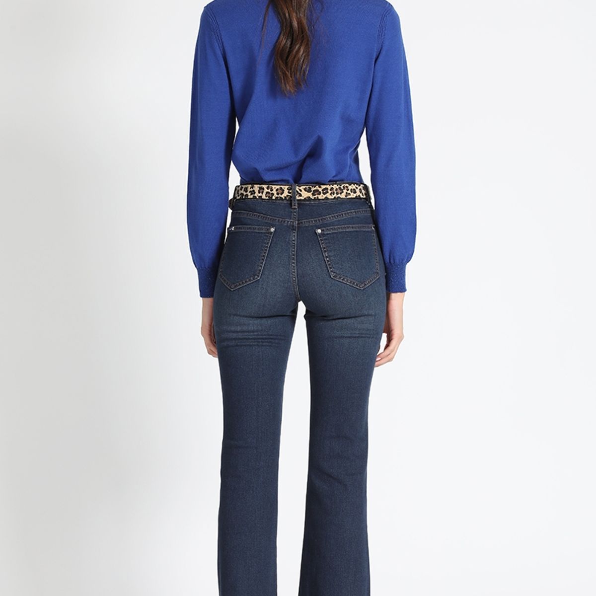 LIOLA - Jeans Flare Mujer Azul Liola